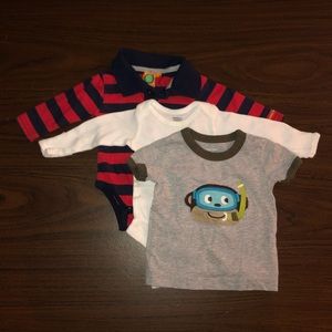Baby boy clothes - 0 to 3m - Lot 5